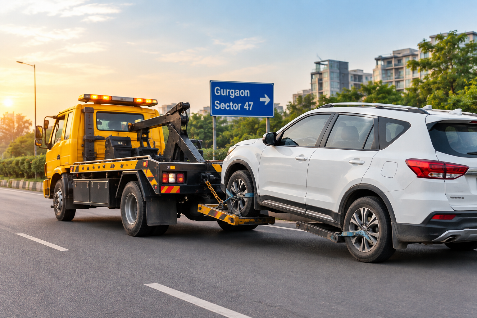 Recovery Towing Services in Gurgaon Sector 47 